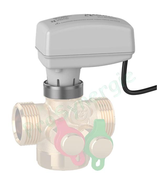 Moteur 24V(ac/dc) action linéaire proportionnel commande 0/10V pour vannes Flowmatic série 145