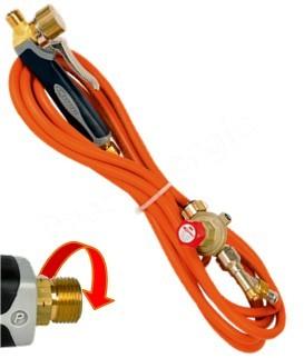 Set Manche 620 + tuyau 4.75m + détendeur 2 bars