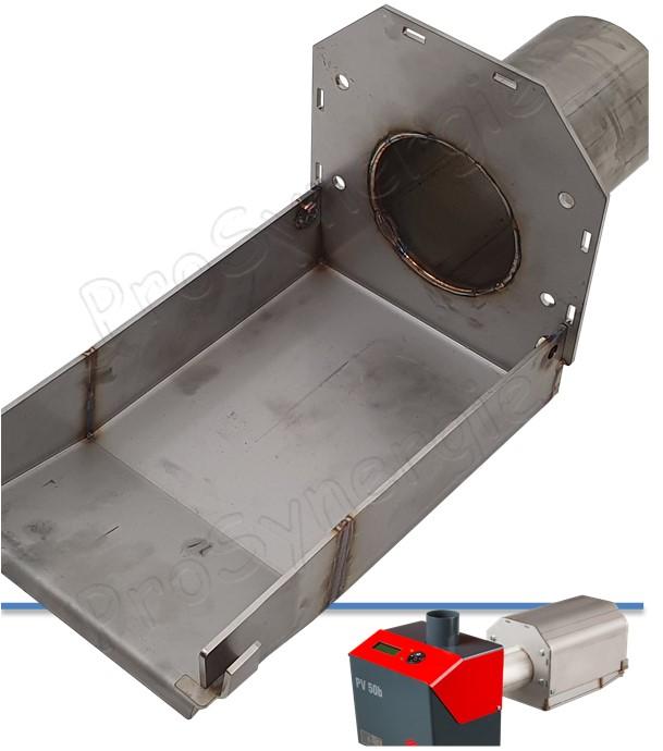 Partie inférieure de la chambre de combustion pour brûleur PV50b/c