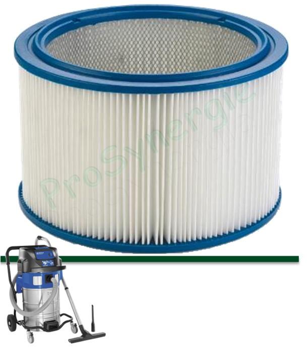 Filtre PET (polyéthylène) cartouche lavable Ø 275 x 187 mm pour Aspirateur ATTIX 961-01