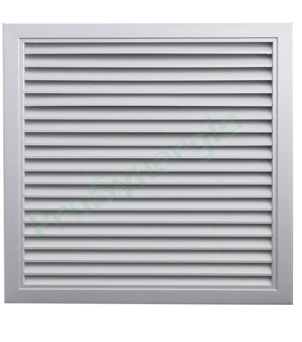 Volet Alu de surpression avec grille Extraction VSFP-GE ou Insufflation VSFI-GE