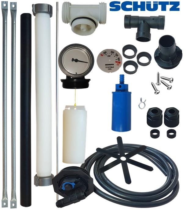 Kit B Complémentaire d´accouplement standard pour cuve Schutz - Standard (grise) 750 et 1 000 Litres