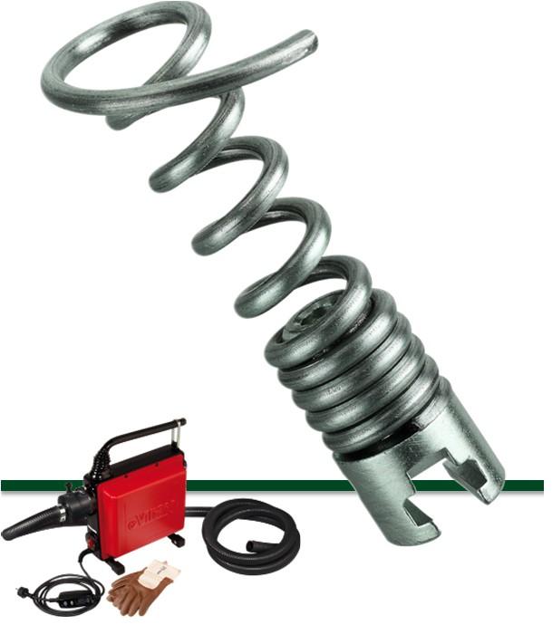 Tête récupératrice pour section de câble Ø 16 ou 22 mm de déboucheur Val 96QC et Val 95