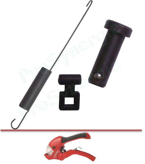 Kit réparation coupe-tube PVC Virax PC42 comprennant axe lame et ressort