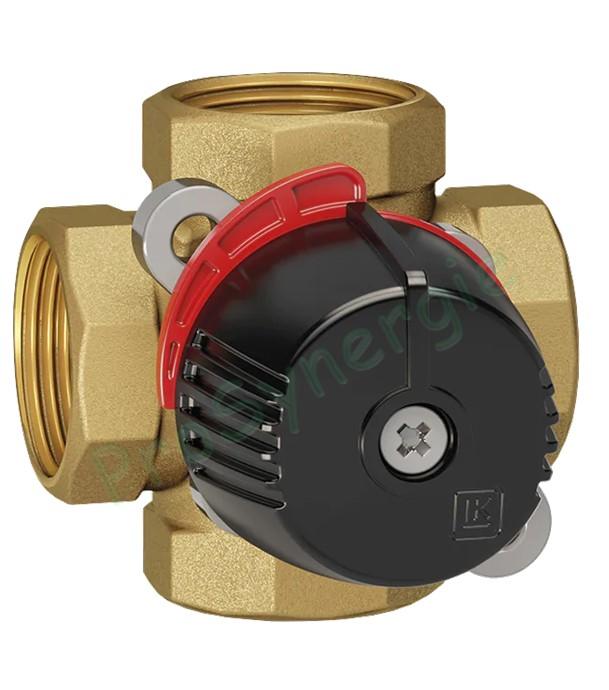 Vanne mélangeuse chauffage Laiton Termomix 4 Voies - Femelle