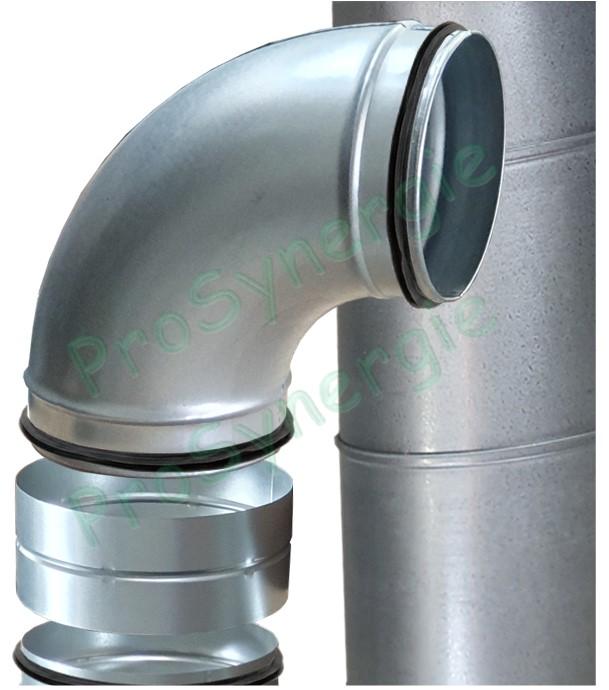 Conseil de pose de conduits circulaires galva pour Ventilation et Traitement d´Air