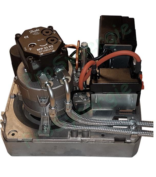 Liaison Brûleur, Filtre et Cuve Fioul (Mono-Tube ou Bi-Tube) et branchement des accessoires sur la Cuve