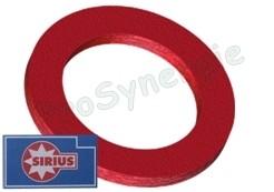 Joints Fibres standards SIRIUS vulcanisés pour eau à +/- 80° - En sachet - 3/8´´ - 12/17 mm - Dimension : 9 x 14,5 x 1,5 - Qtté 100 pièces