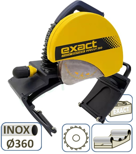 Scie circulaire Coupe-tube Exact PipeCut 360 - Inox - 230V - Tubes maxi Ø 360 mm