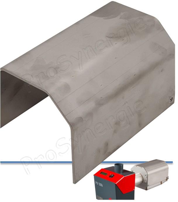 Couvercle acier de chambre de combustion pour brûleur PV50b / c, HR4