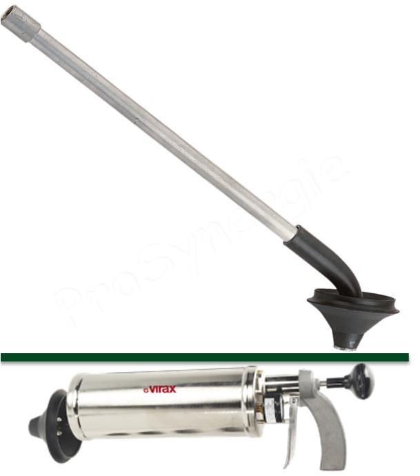 Rallonge WC pour déboucheur révolver