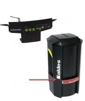 Façade de commande 4S pour Aspirateur centralisé C.Booster avec boutons de commande