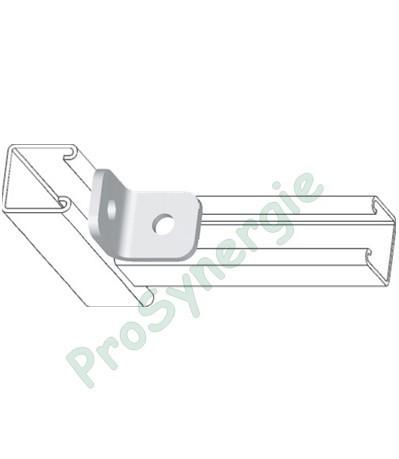 Equerres de connexion pour rails - Suspension de tuyau de Ventilation