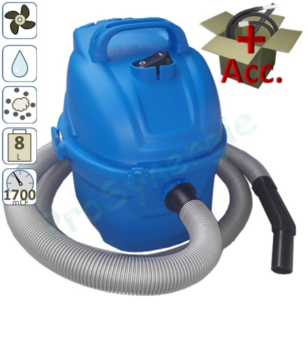 Aspirateur portatif Chimeco - cuve 8 litres - 1000 watts