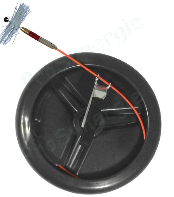 Flexonets - Enrouleurs de fibre de ramonage Ø 5, 7, 9 et 11 mm