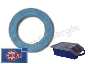 Joint CNK bleu pour gaz, oxygène, hydrocarbures, agrée GDF - 3/4´´ - 20/27 mm - Dimension : 16 x 24 x 2  - Qtté 50 pièces