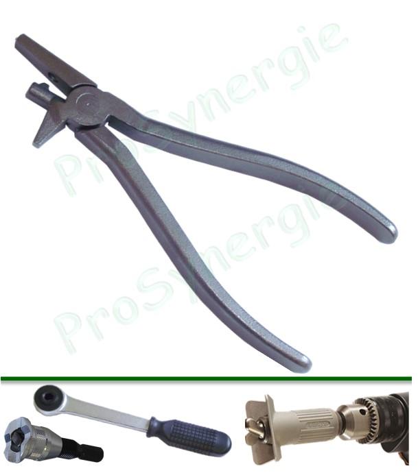 Pince à pointer pour piquage ´´T-rax´´ ou Extrudax