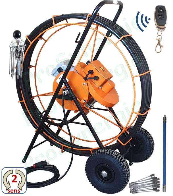 Nouveau Rotonet 2 sens : Présentation de l´appareil à débistrer les conduits de cheminée