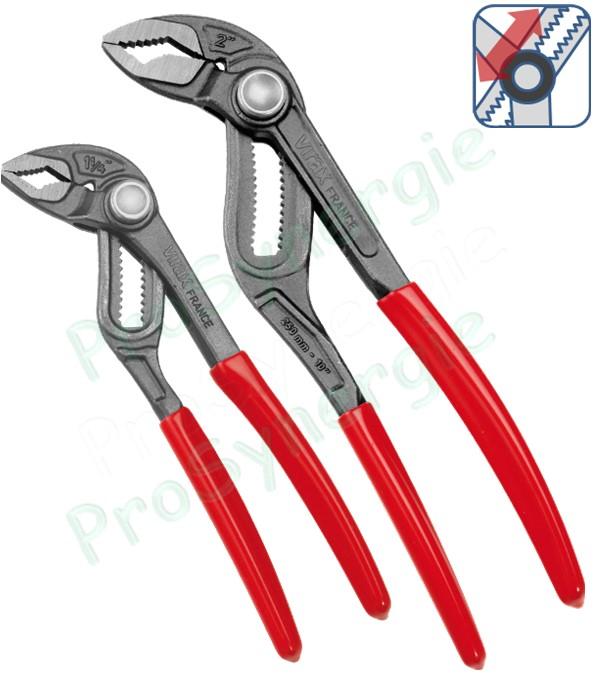 Pince multiprise à ouverture Extra-large et Verrouillage rapide