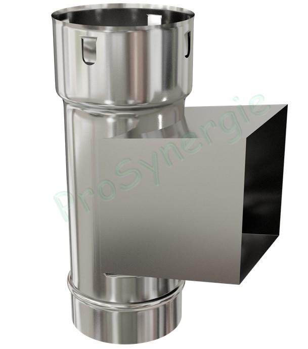 Té à trappe de visite pour flexible TEN LISS