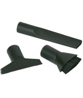 Kit 3 accessoires - Suceur fin - capteur plat - brosse à rotule