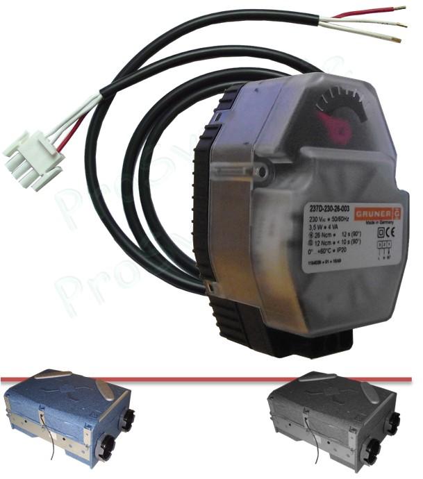 Moteur Bypass ou  Faisceau de connection pour échangeur VMC Dee Fly / Modulo