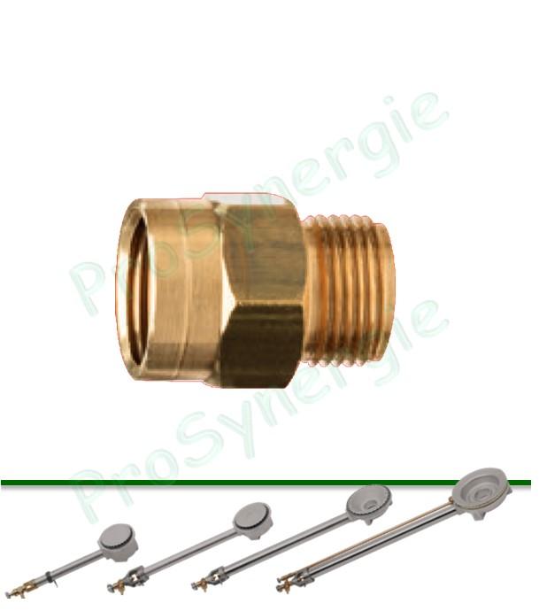Raccord adaptable G1/2 - M20x150 pour le raccordement des brûleurs EXP614R / 621R / 622R / 624R