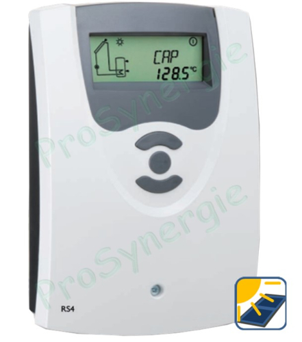 Régulateur différentiel RS4 (3 configurations système solaire avec gestion 1 pompe PWM)