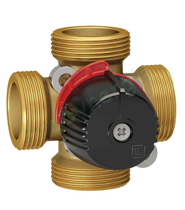 Vanne mélangeuse chauffage Laiton Termomix 4 Voies - Mâle