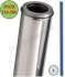Kit CréaBase Inox - Conduit cheminée Isolé (Duoten) hauteur utile 2,95 mètres Int./Ext. = Inox 304 / (I 304 ou Galva) - Øint/ext 230/280mm