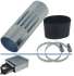 Vacu Matic - Cassette double connexion latérale long. x larg. x haut. = 323x323x160 mm avec moteur à débourrage 230 Vac 15 W raccord Ø 50 mm - pour extraction pneumatique de granulés sous un silo