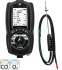 Analyseur de combustion Kane458SKitGaz 10000ppm + sonde + Détecteur gaz + Imprimante + chargeur