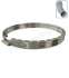 Kit accessoires ´´Plus´´ (chapeau, embout étanche, plaque d´étanchéité renforcée carrée et raccord) raccordement latéral d´un Tubage Flexible Ø 180/186 mm