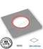 Kit complémentaire ´´Isol-Mur´´ cheminée isolé Pellet Ø  80/125 mm