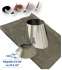 Kit ´´Base´´ Noir cheminée intérieure Concentrique Pellet - Ø  80/125 mm