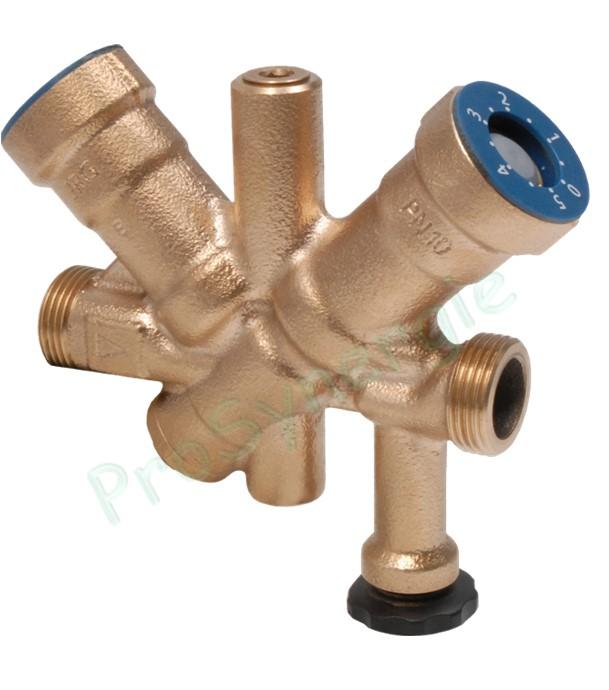 Vanne d´équilibrage et désinfection thermique Jrgutherm 2T°