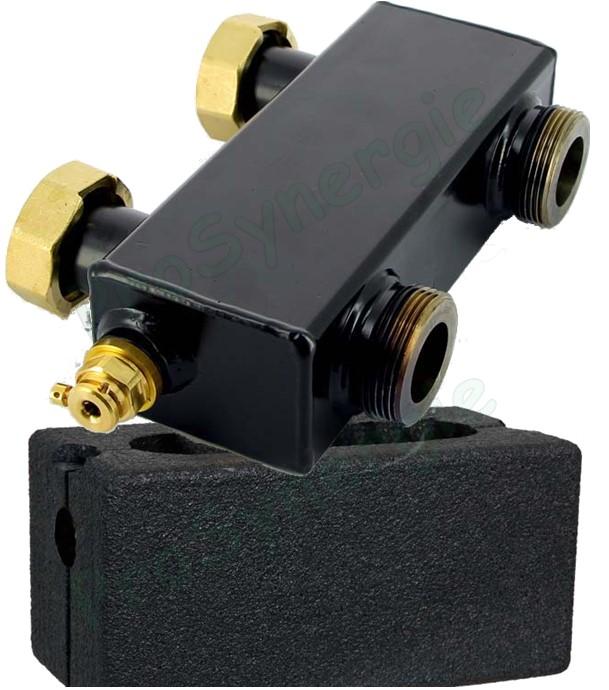Bouteille casse pression Ø 1´´ DN 25 (6/4´´) (1.5m3/h - 34KW) pour Modules hydrauliques isolé FLOWBOX HW-Q