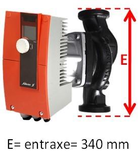 Circulateur Siriux - entraxe 340mm