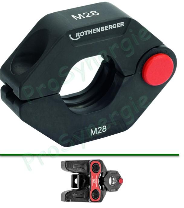 Anneau de sertissage pivotant à 180° Profil TH Ø 16 mm - pour Mâchoire Mère ZBR