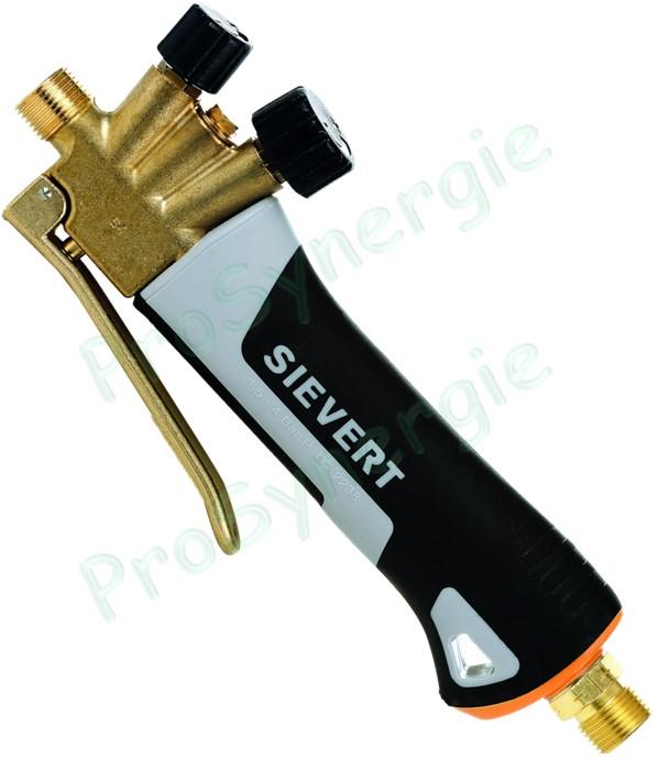 Manche Pro 88 avec veilleuse, double réglage (flamme et veilleuse) et gachette allumage flamme avec raccord 3/8´´