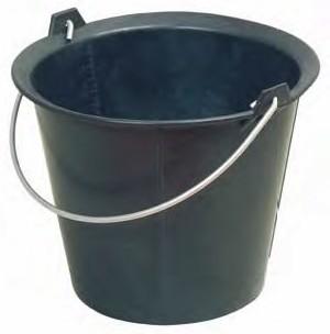 Seau maçon en caoutchouc synthétique - 13 litres
