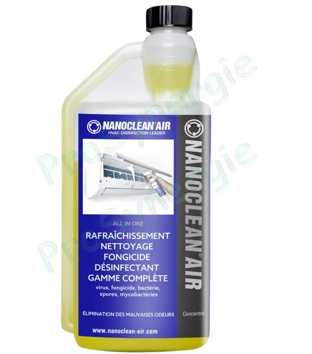 Nanoclean Air - Bidon 1L concentré - Nettoyant & désinfectant parfum lavande - Parfum agrumes