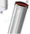 Kit raccordement arrière Pellet concentrique Ø 100/150 mm sur conduit maçonné intérieur (rajouter flexible)