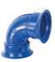 Kit Puits climatique en Fonte Ductile Elixair DN150 90° avec regard