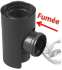 Kit raccordement Pellet concentrique Ø 100/150 mm sur conduit concentrique intérieur  --> Raccordement sur poele Ø 80 mm