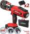 Sertisseuse Electro-mécanique Viper M21+ Virax Pince mère + 2 ème batterie 18V 1,5AH + Inserts RF-P 12-16-20