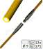 Kit Jaune (contient 6 Cannes de ramonage jaunes Fibroflex Ø 9 de longueur 1,5m)