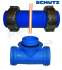 Kit 12 000 litres stockage d'eau potable avec système d´accouplement (4 Cuves Aquablock XL 3000)