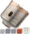 Crusher kit trépan carbure 50 >mm compatible SDS+ attachement M16 Trépan carbure Crusher & accessoires compatible SDS-plus