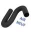 Kit raccordement arrière Pellet concentrique Ø 100/150 mm sur conduit maçonné intérieur (rajouter flexible)